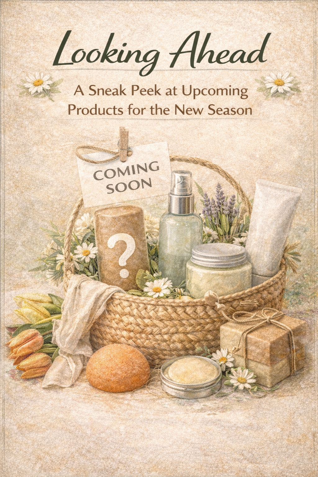 Looking Ahead: A sneak peek at upcoming scents or products for the new season.