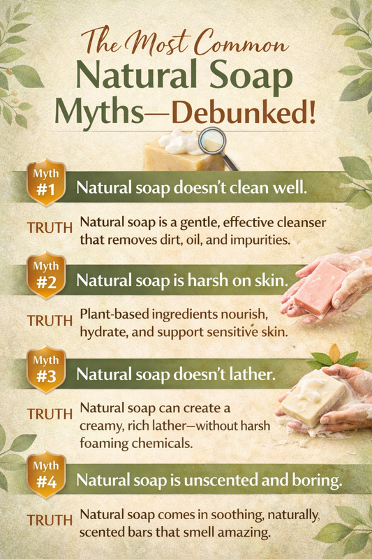 The Most Common Natural Soap Myths—Debunked!