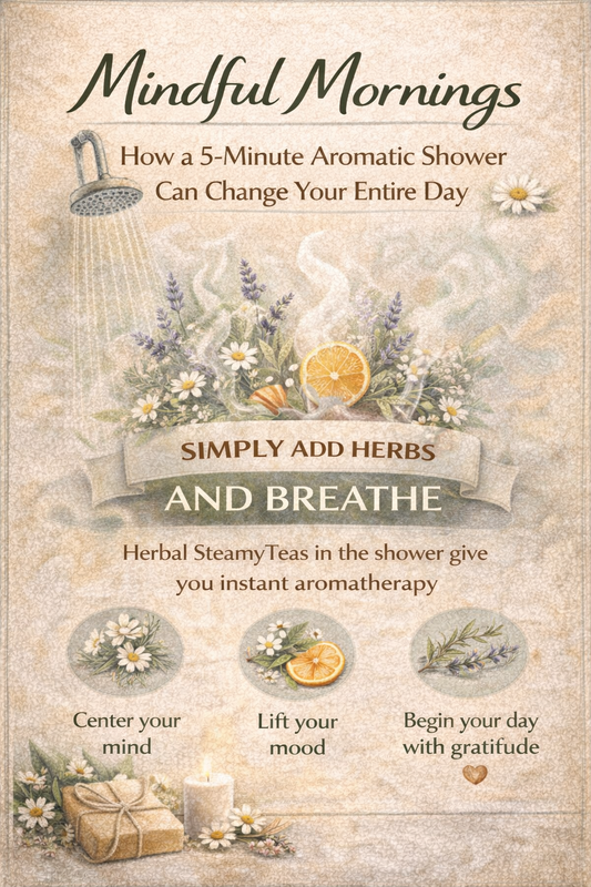 Mindful Mornings: How a 5-minute aromatic shower can change your entire day.