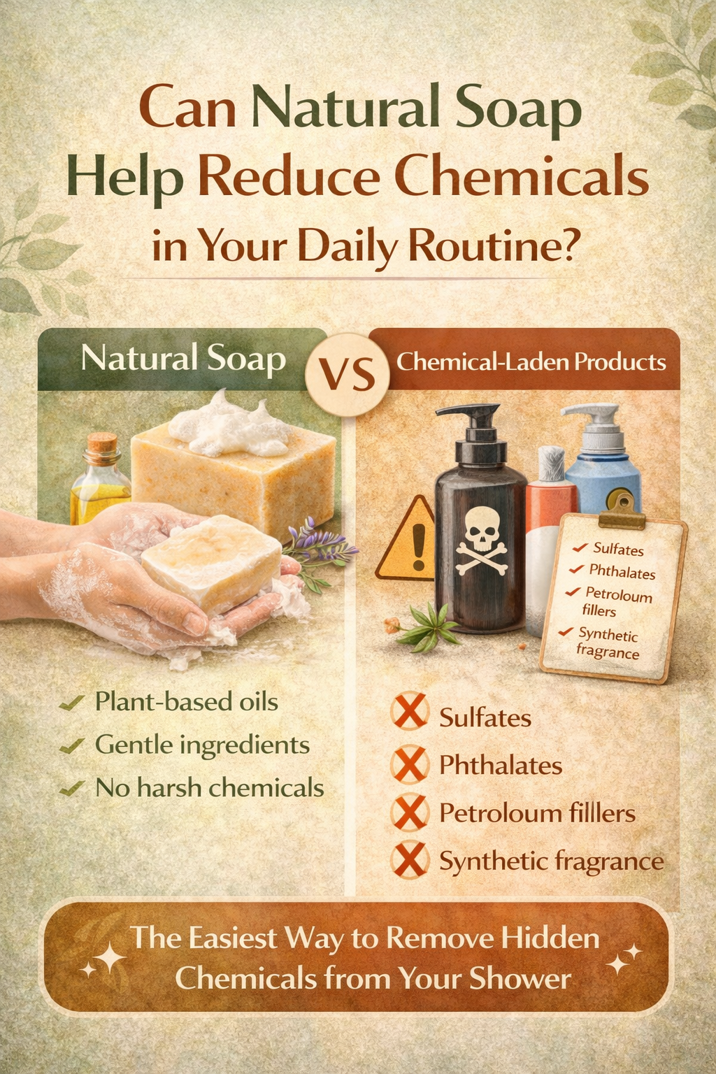 Can Natural Soap Help Reduce Chemicals in Your Daily Routine?